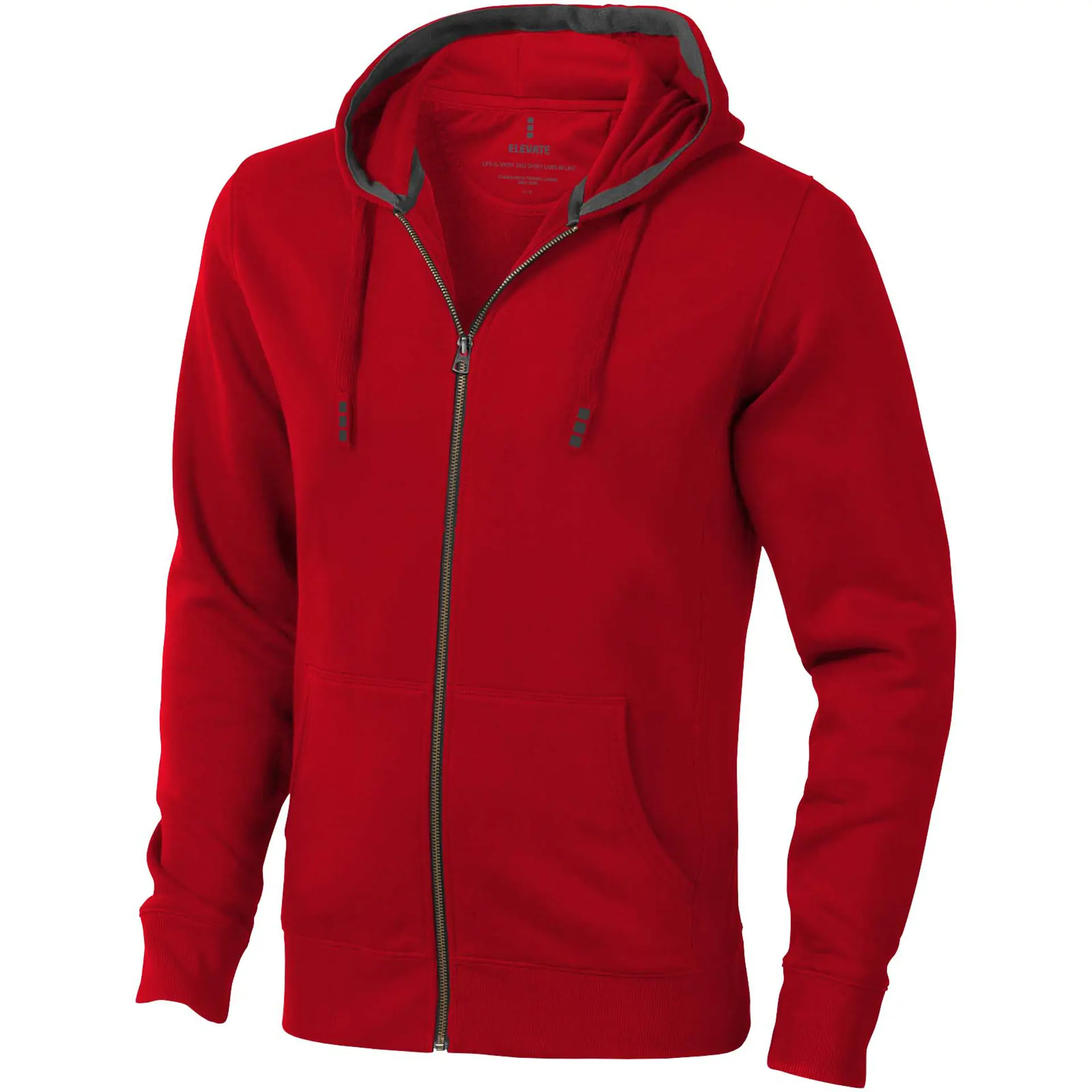 Bild på Hoodie herr, hel dragkedja, 300g/m2 - Arora
